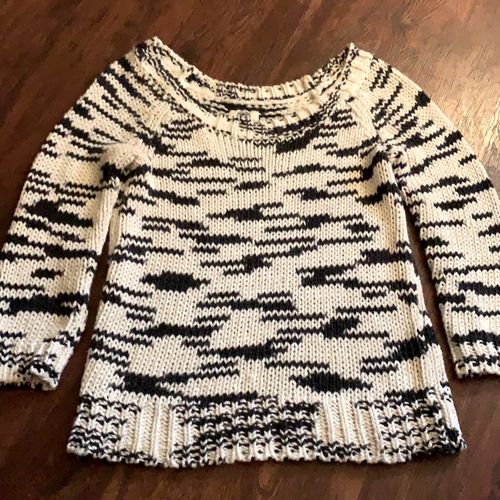 American Eagle 3/4 sleeve crop sweater